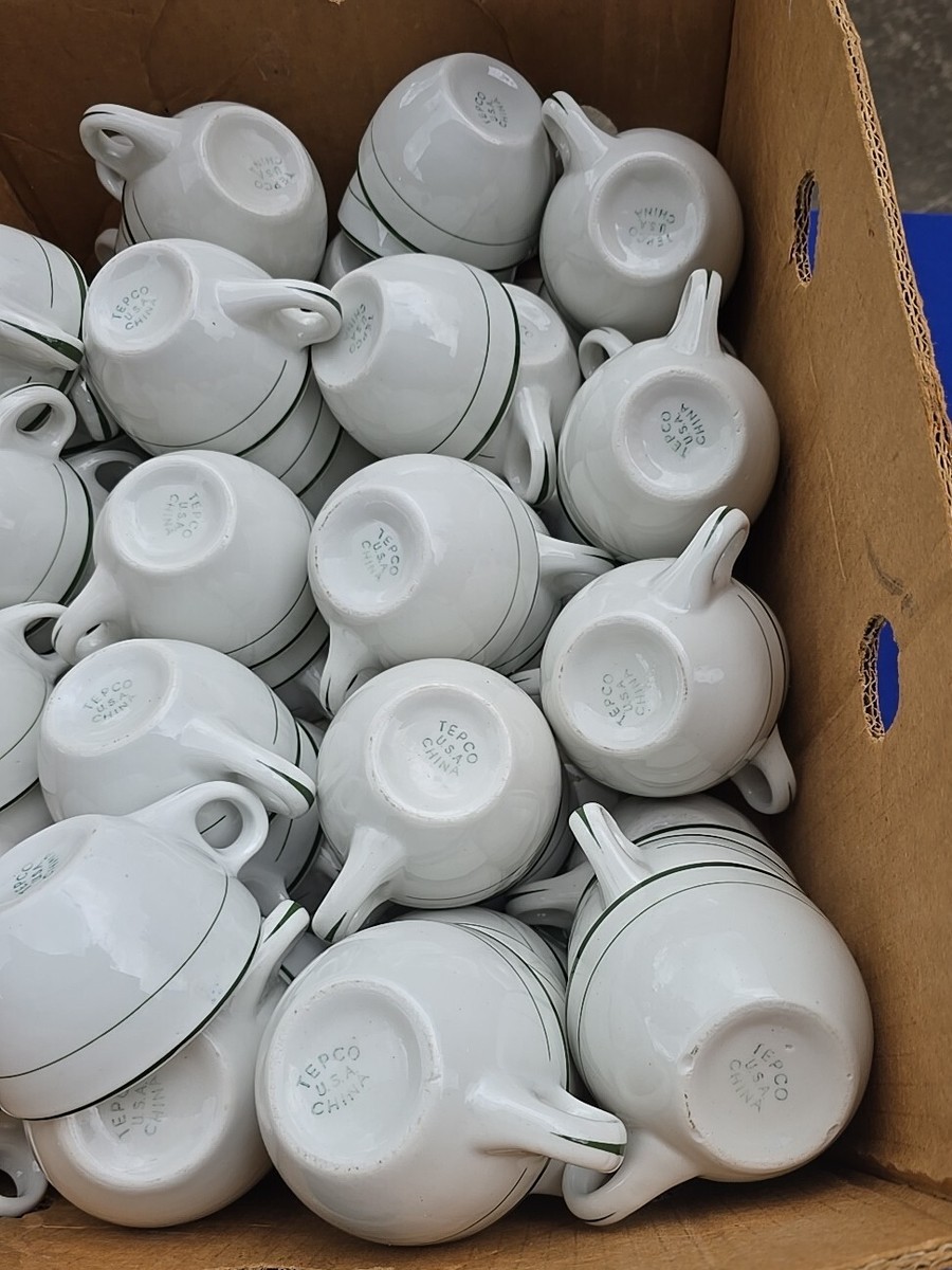 Vtg Original Tepco USA China Coffee Diner Restaurant Ware Vtg Original Tepco USA China Coffee Diner Restaurant Ware