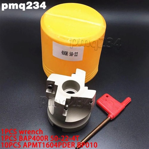 1 Stück BAP400R 50-22-4T Planfräser Fräswerkzeuge +10P APMT1604PDER Einsatz - Bild 2 von 4