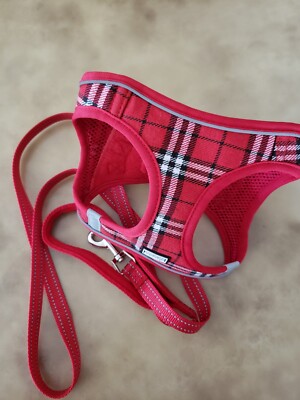 Suredoo Step-in Dog Harness and Leash Set, Soft Mesh Size M NEW NEVER USED