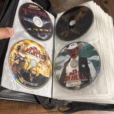 Loose DVD Lot 112 Discs in Binder Great Collection of Movies