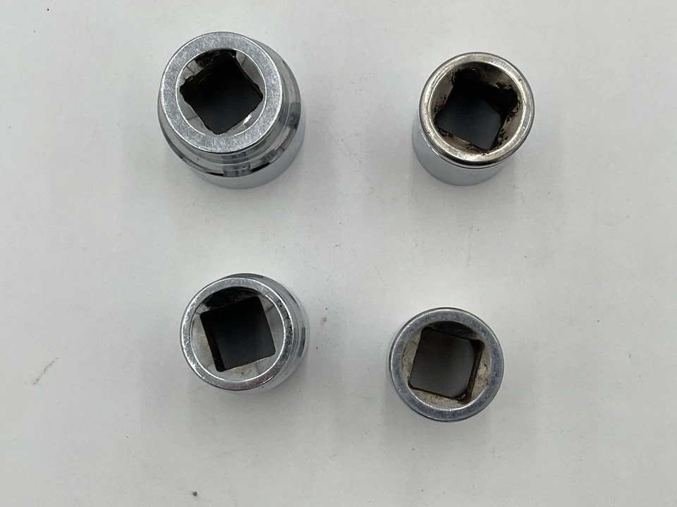Lot Of four Metric Short Sockets, 1/2” Drive, 6 And 12 Pt Stanley, Channellock - Image 3 of 4