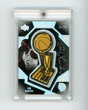 2007-08 Upper Deck Black Tom Sanders Championship Trophy Patch Auto /25 (D)