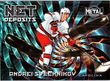 2020-21 SkyBox Metal Universe #ND-16 Andrei Svechnikov Net Deposits