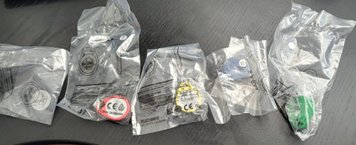 5 x EUCHNER EKS-A-K ELECTRONIC KEY alle 5 Farben.