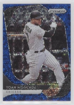 2020 Panini Prizm Tier III Quick Pitch Blue Donut Circle /199 Yoan Moncada 02pq