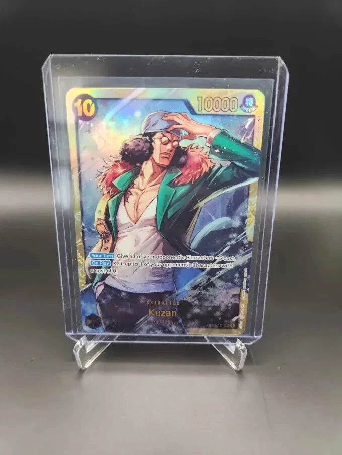 One Piece TCG English OP02-121 Kuzan SEC Foil NM Paramount War