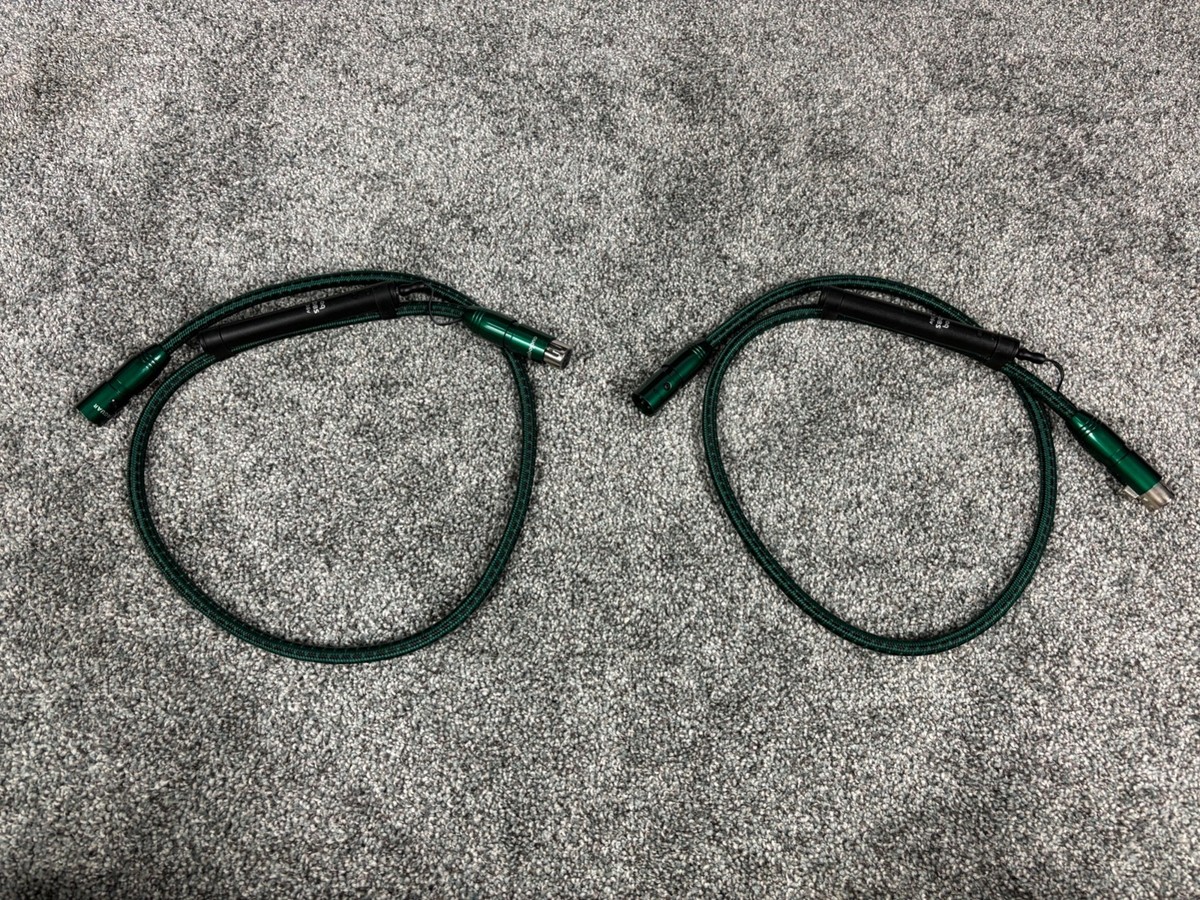 Audioquest Jaguar XLR Cable 1m - PAIR - Excellent | eBay