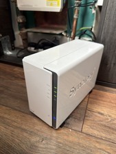 Modern Synology DiskStation DS223j - 2 Bay NAS Storage Array, app support (Plex)