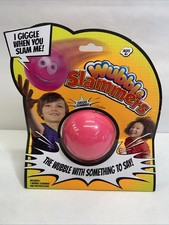 NEW Wubble Slammers Giggles Shake Toss Bounce Toss Catch Pink Hardball Ages 6 