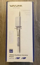 WAVLINK Outdoor Wireless Access Point 2.4GHz 300Mbps Long Range WiFi Bridge PoE