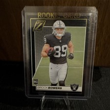 Brock Bowers (RC) #115 Panini Zenith 2024 - Rookie- Las Vegas Raiders