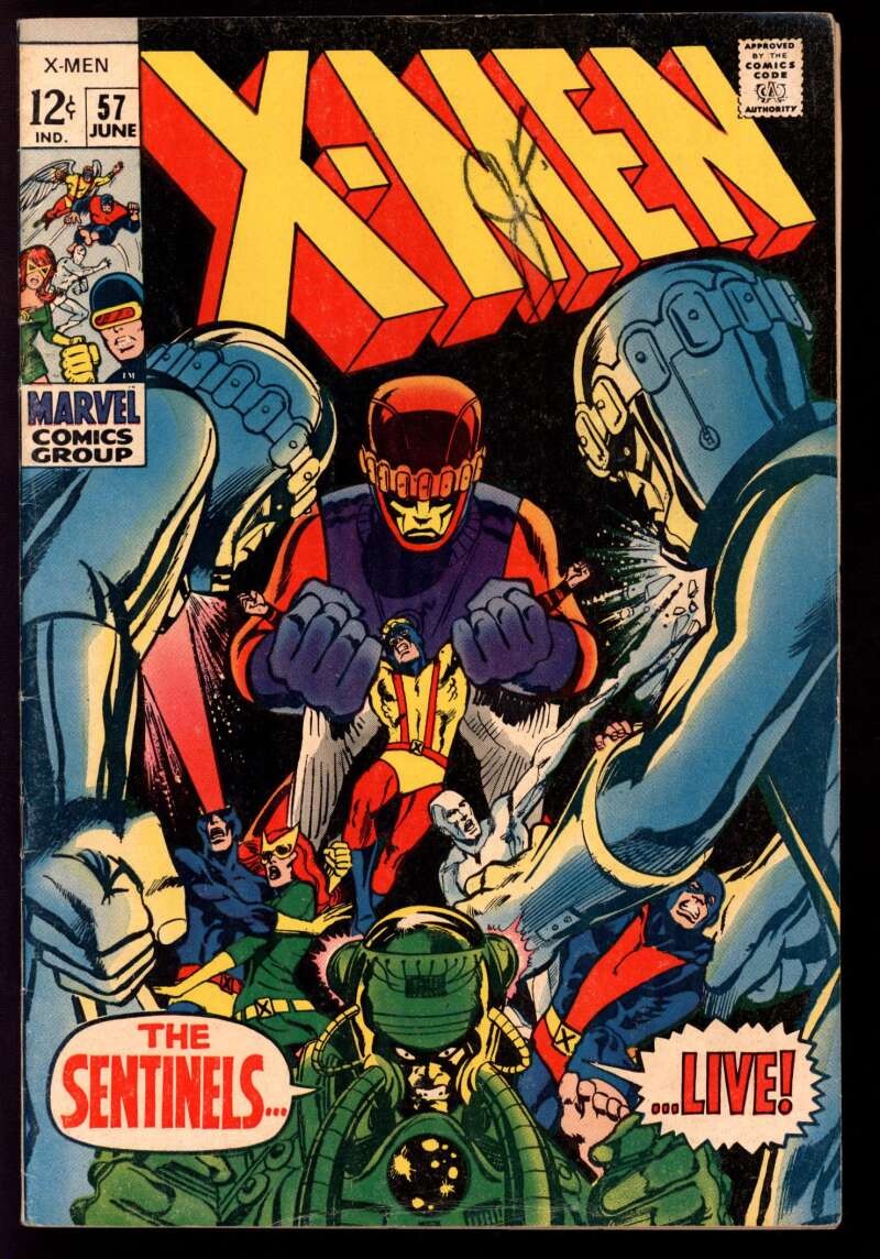 The X-Men #57 (Marvel Comics June 1969) for sale online | eBay