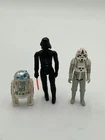 Lot of 3 vintage Star Wars action figures (Kenner).  1977-1980 R2D2, Darth Vader