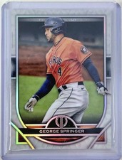 2021 Topps Tribute - George Springer #89 - Houston Astros