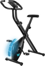 Stationary Exercise Bike for Home Workout, 5 in 1 Foldable Indoor Cycling Bike f