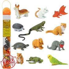 Safari Ltd. Pets TOOB 12 Household Figurines Toy Kids Ages 3 