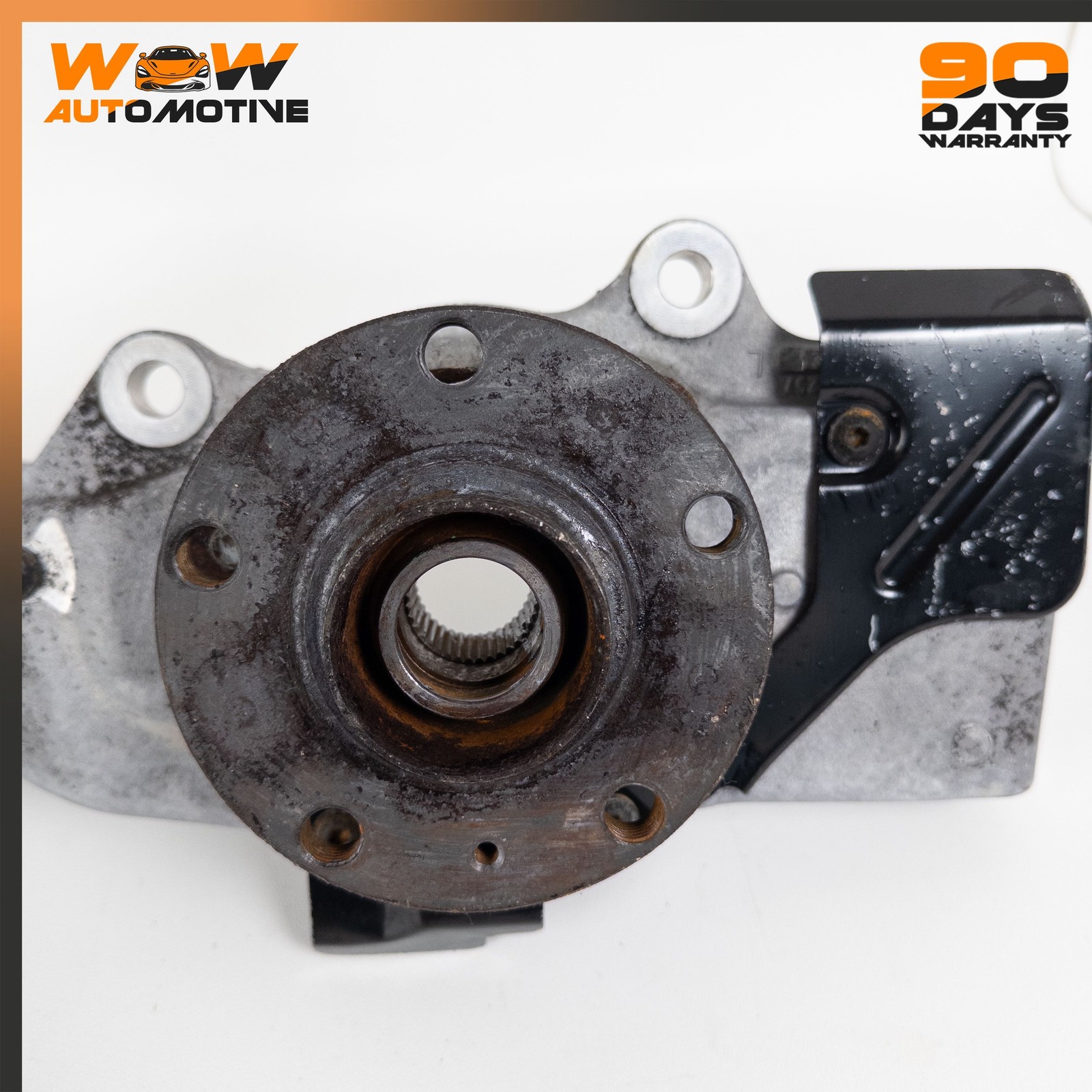 04-13 BENTLEY CONTINENTAL GTC FLYING SPUR FRONT LEFT SPINDLE KNUCKLE HUB OEM