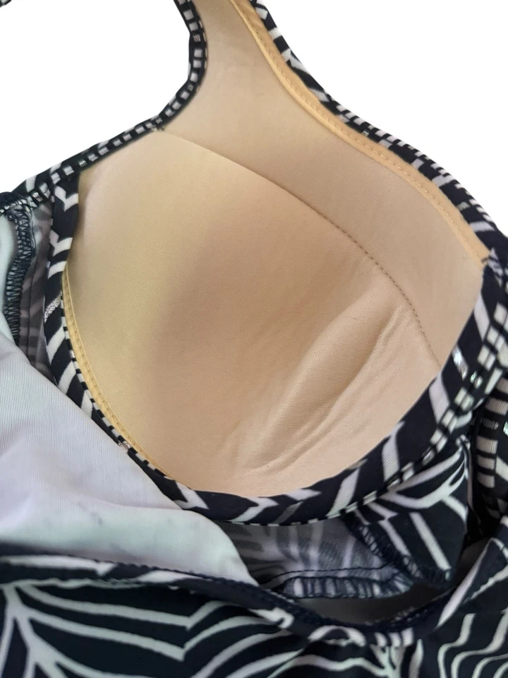 Traje de baño Miraclesuit Sierra Lush Lanai talla 8 una pieza con aros medianoche Foto 3 de 4