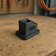 380 Magazine Pistol Speed Loader Universal Thumb-Saver Tactical 3D Print 2 Pack
