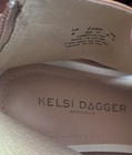 Kelsi Dagger 8 Sandals Brooklyn Ruby Ankle Booties Leather Open Toe Flats — photo 8