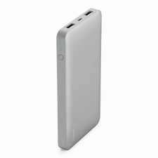 Belkin 10000mAh Power Bank 15W USB-A  USB-C - Silver 129 