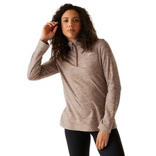 Image of Regatta Womens Sweethart Marl Half Zip Fleece