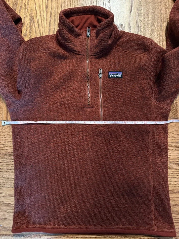 PATAGONIA BOYS' BETTER SWEATER 1/4-ZIP FLEECE Pullover Size S - Image 3 of 4