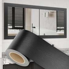 Peel Stick Wallpaper Border 10M Black