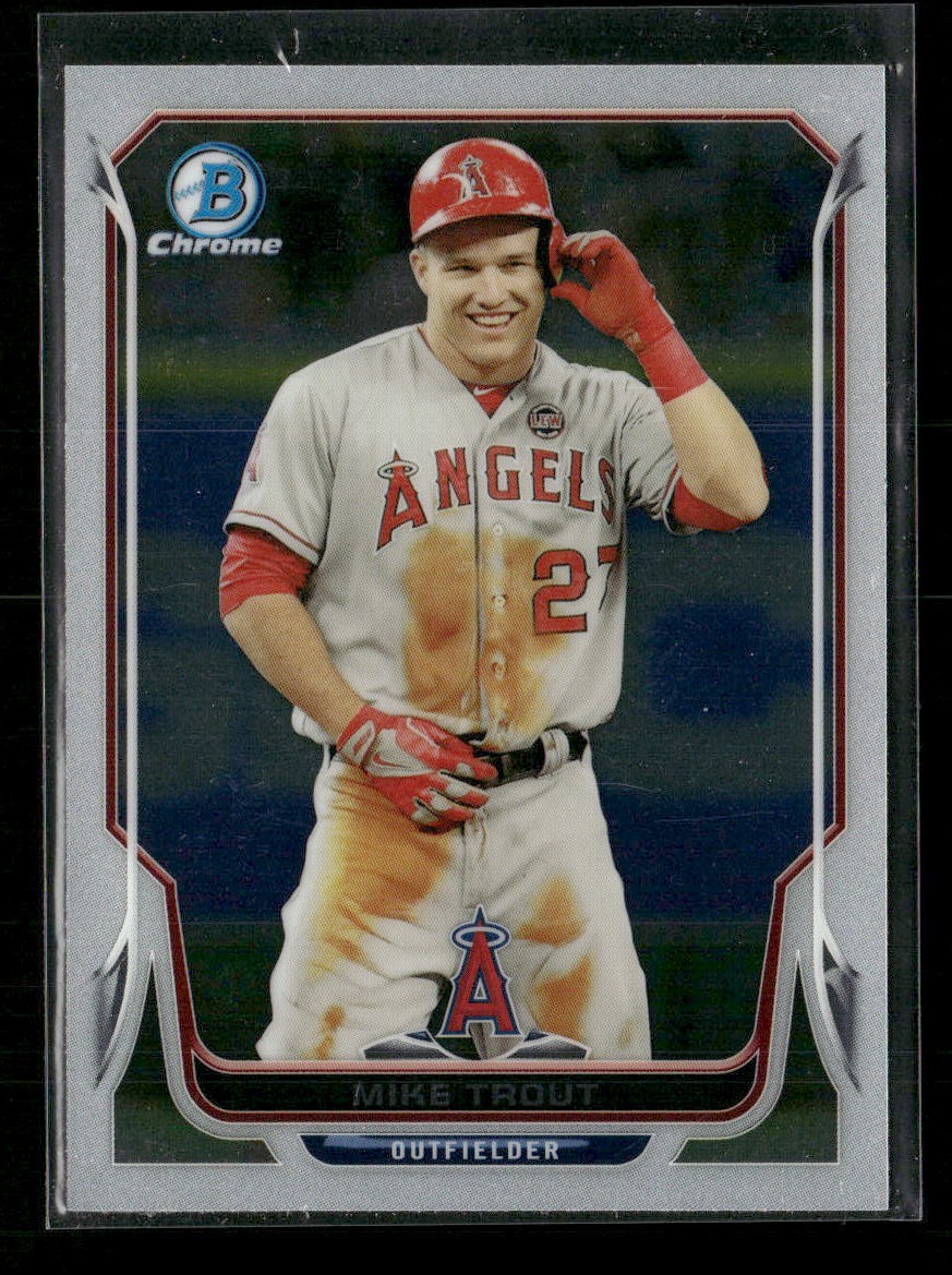 2014 Bowman Chrome Mike Trout #31