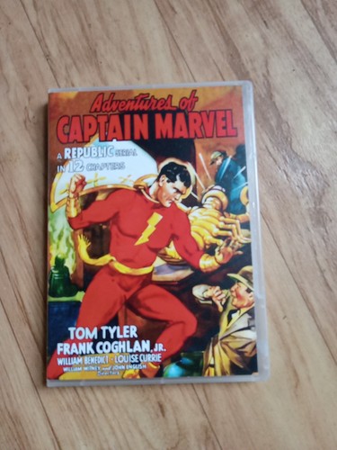 Adventures of Captain Marvel (DVD, 1941) DC Comics Shazam  2 Disc Set Dvd