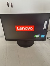Lenovo ThinkVision T23d-10 23” Monitor + Cables & Microsoft Adapter
