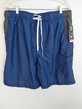 Mens Swim Speedo Size XXL Marina Sport 9" Shorts UPF 50  Traveler Org 42