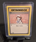 Spanish Vintage Pokémon Bill Trainer Base Set 1st Edition 91/102 1999 WOTC MP