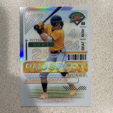 Panini 2024 Prospect Edition Prospect Ticket Konnor Griffin Pirates #133