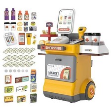 Kids Cash Register Playset 48PCS