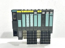 Siemens ET-200S Plc Rack With Base - Lot Of 9