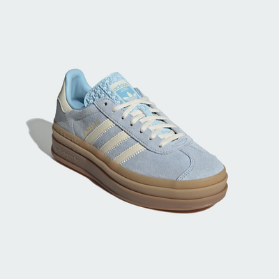 adidas gazelle silver green womens Women's adidas Originals Gazelle Bold Shoes Clear Sky main image 0