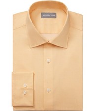 Michael Kors Mens Airsoft Stretch Button Down Dress Shirt