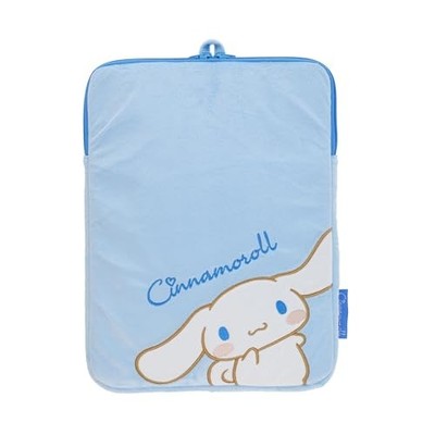 Marushin Tablet Case Sanrio Cinnamoroll Fluffy Blue Character Brushed Lining