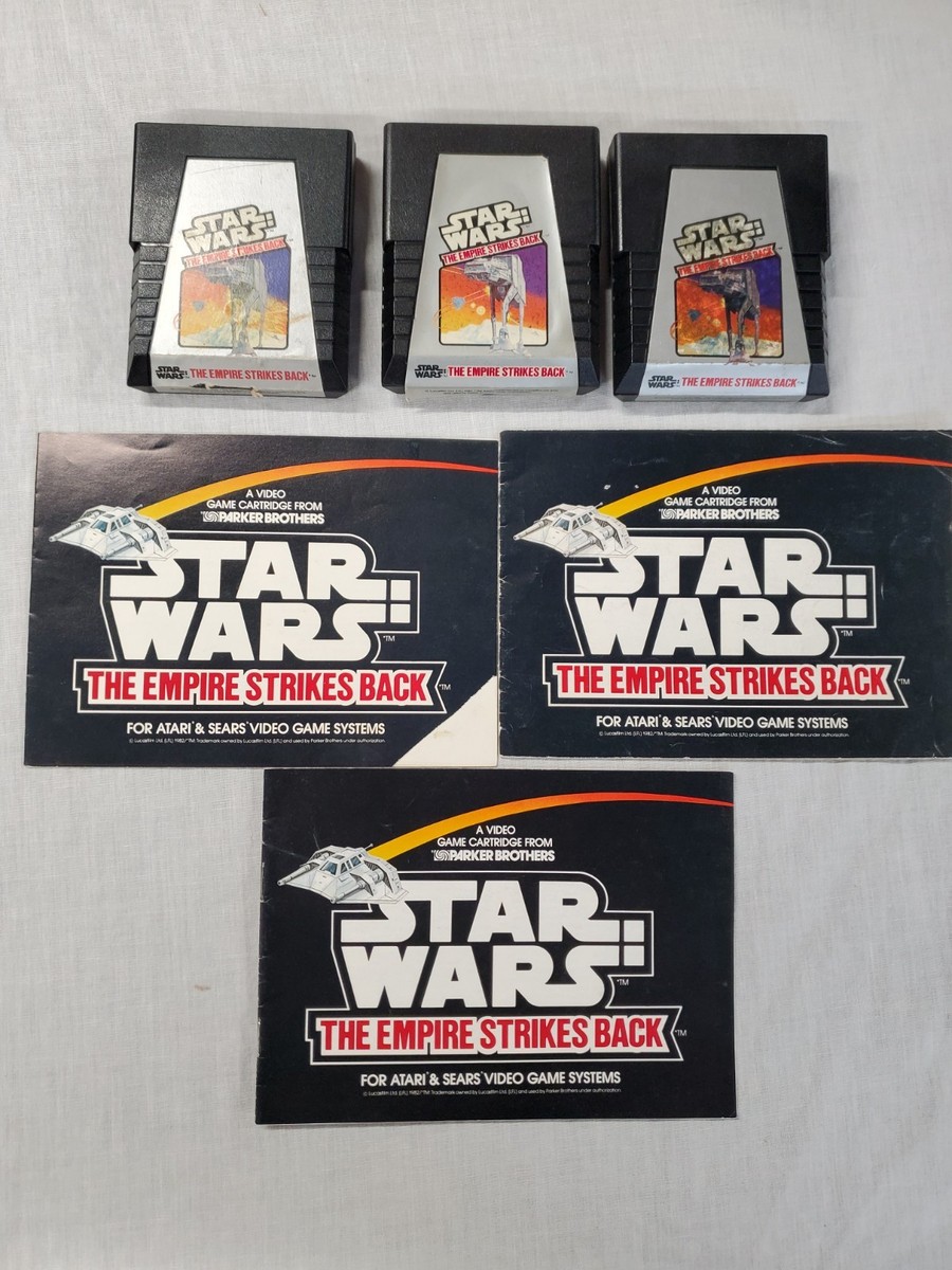 Cartouche Atari 2600 Star Wars The Empire Strikes Back – Avec Manuel D'Instructions