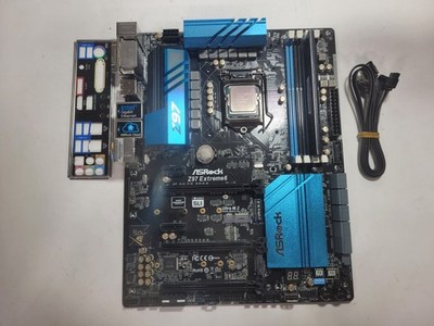 ASRock Z79 Extreme6 Motherboard i7-5775C, 8GB RAM, IO Shield #1460