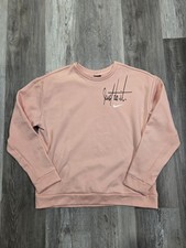 Baby Pink Nike Sportswear Club Fleece Sweatshirt Women's Size Small