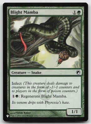Blight Mamba The List Reprints 112/249 C NM MTG