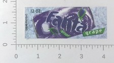 Vintage Fanta Grape Soda Pop Vending Machine Label Flavor Strip DB36-FNTG-C