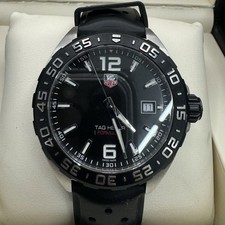 TAG Heuer Formula 1 WAZ1110.FT8023 Quartz Watch 41mm Rubber Unisex Pre-Owned
