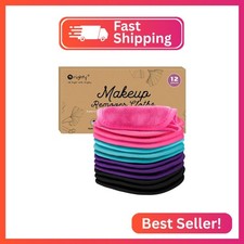 Orighty Makeup Remover Cloths 12 Pack, Makeup Removal Face Cleansing Cloth, Reus