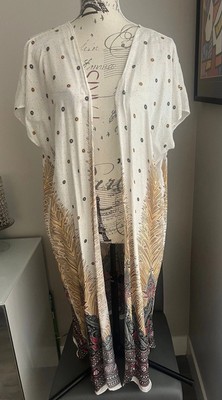 One Tribe Apparel Light Weight Kimono One Size Fits Most