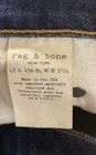 Rag & Bone Men's Yesler Indigo Slim Fit Stretch Jeans Made in USA Sz 31 — photo 5