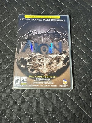 Aion-  PC MMO Exclusive Pre-Order Game Disc - Read Description