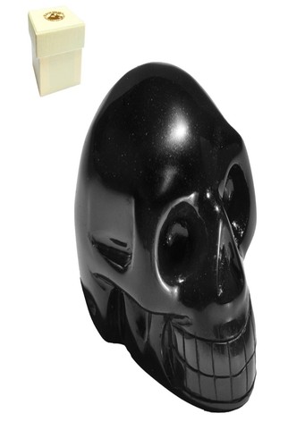 Kristallschädel Obsidian (schwarz), 05cm, in Geschenkschachtel Kristallschädel Obsidian (schwarz), 05cm, in Geschenkschachtel